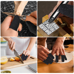 Hanboost Cut Resistant Finger Sleeve Protectors for Cutting Task