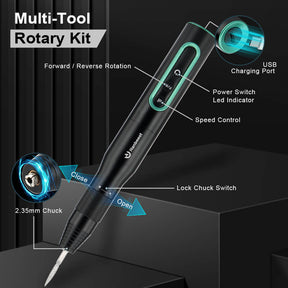 Hanboost S2 Electric Cordless Rotary Tool Kits for DIY Maker & Craftsmen