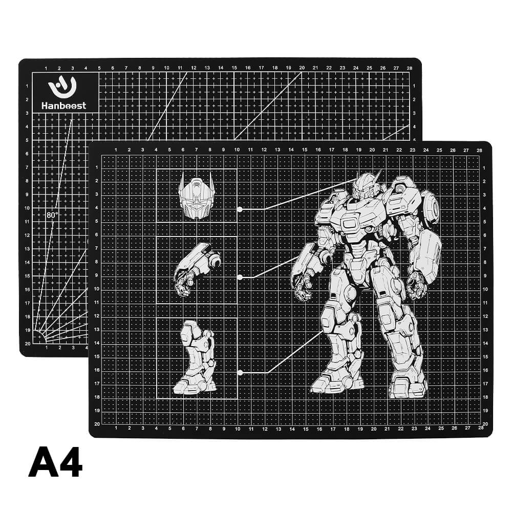 Hanboost Double Sided Cutting Mat with for DIY Crafts (Robot)